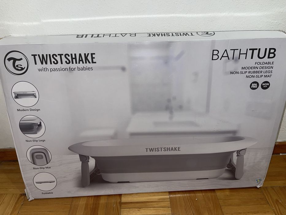 Twistshake banheira bebe