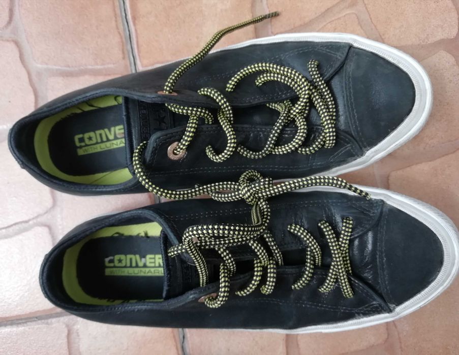 Converse SKÓRA Chuck Taylor All Star trampki LUNARLON