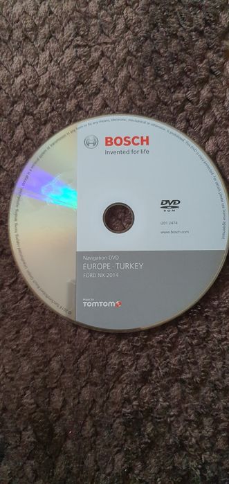 Mapa płyta nawigacja Ford NX DVD oryginalna