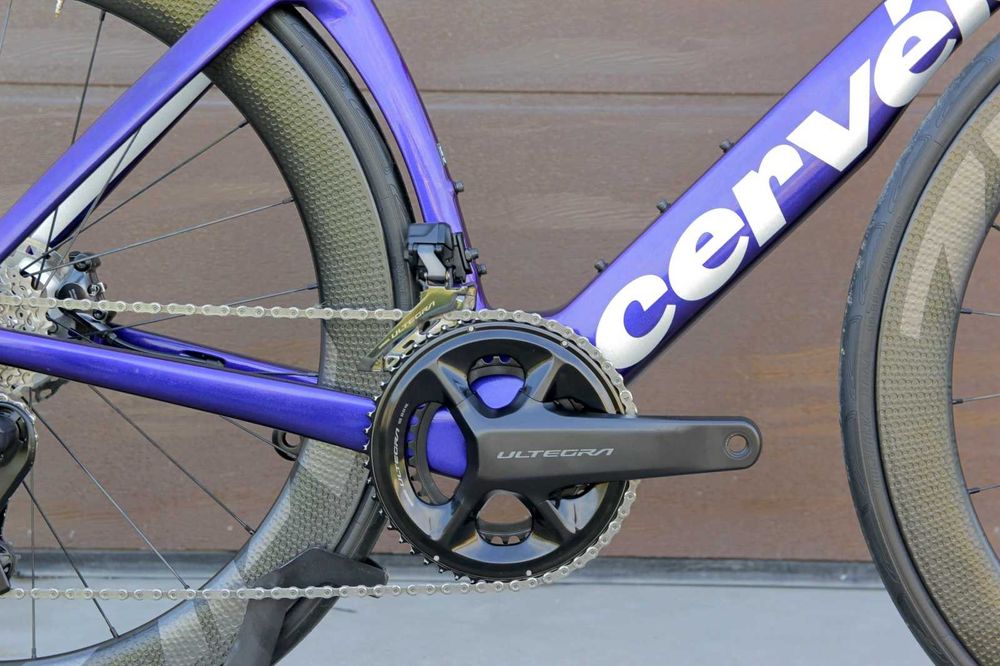 Rower szosowy CERVELO S5 Disc Carbon Ultegra Di2 2x12, ZIPP 404 roz 56