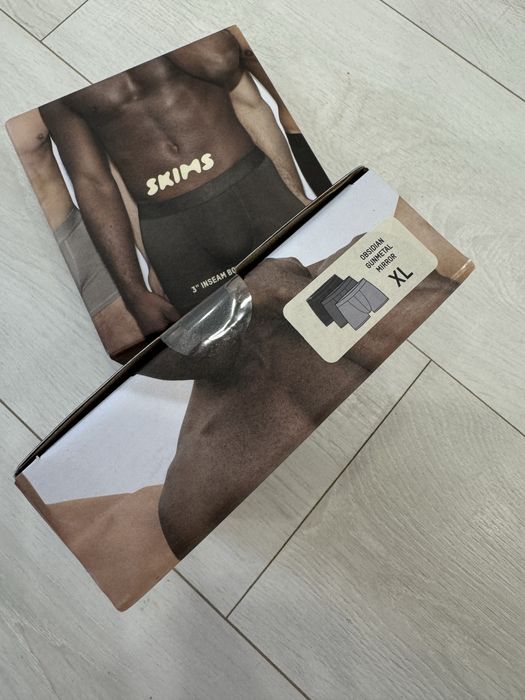 Чоловічі боксери Skims stretch boxer brief 3-back Скімс оригінал з США