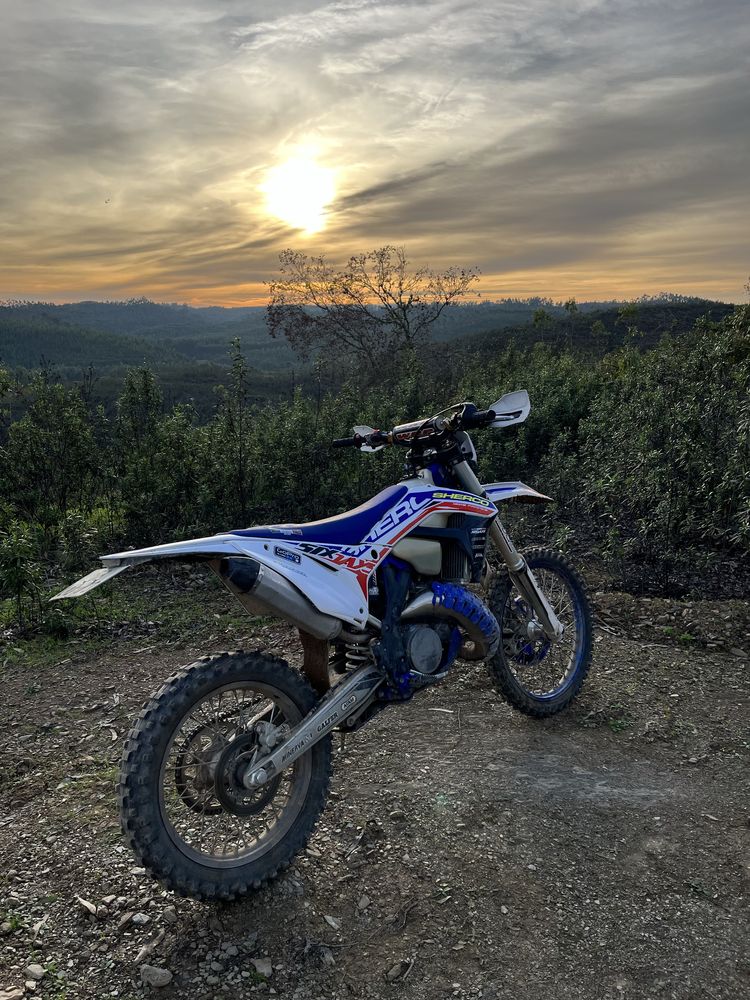 Sherco 125 six days matruculada