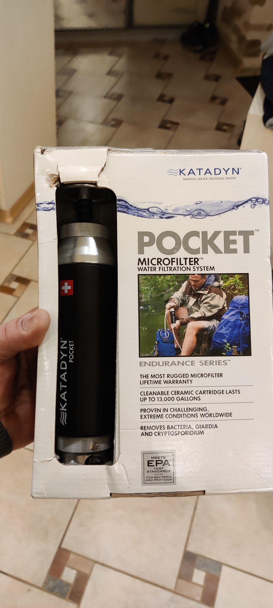Фильтр для воды: Katadyn Pocket Ceramic