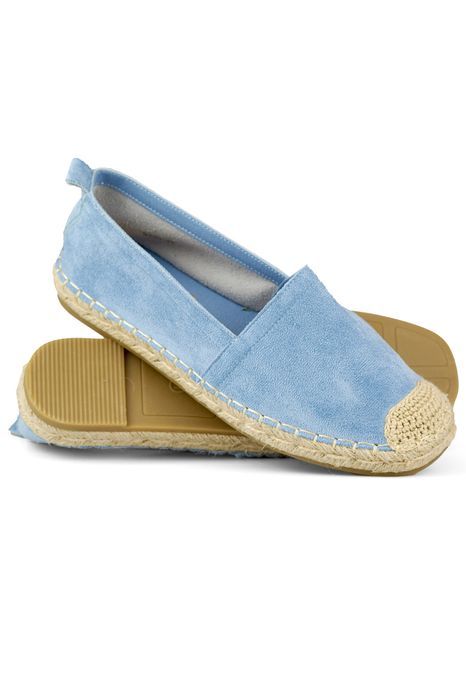 Klasyczne Niebieskie Espadryle Damskie