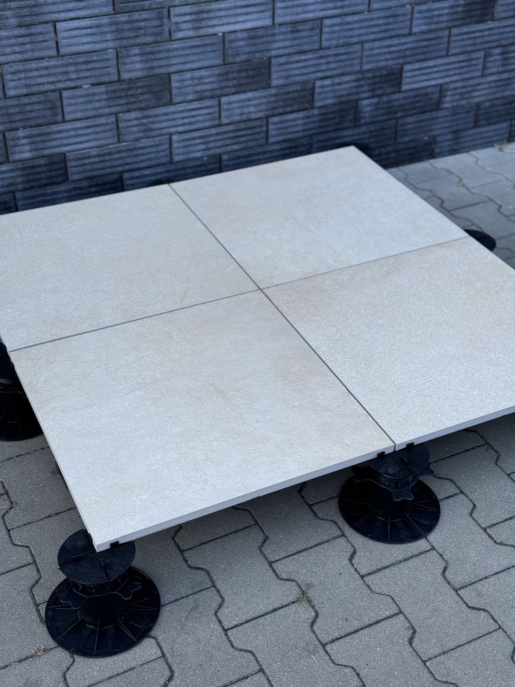 Płytki Tarasowe 60x60 Terrace Beige 20MM NOWOŚĆ Płyty 2 CM Paradyż Beż