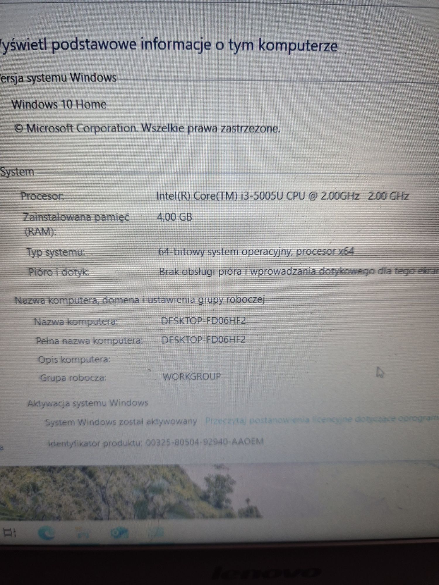 Laptop lenovo z51-70 i3 5gen 4gb ram 1000gb HDD 2 grafiki