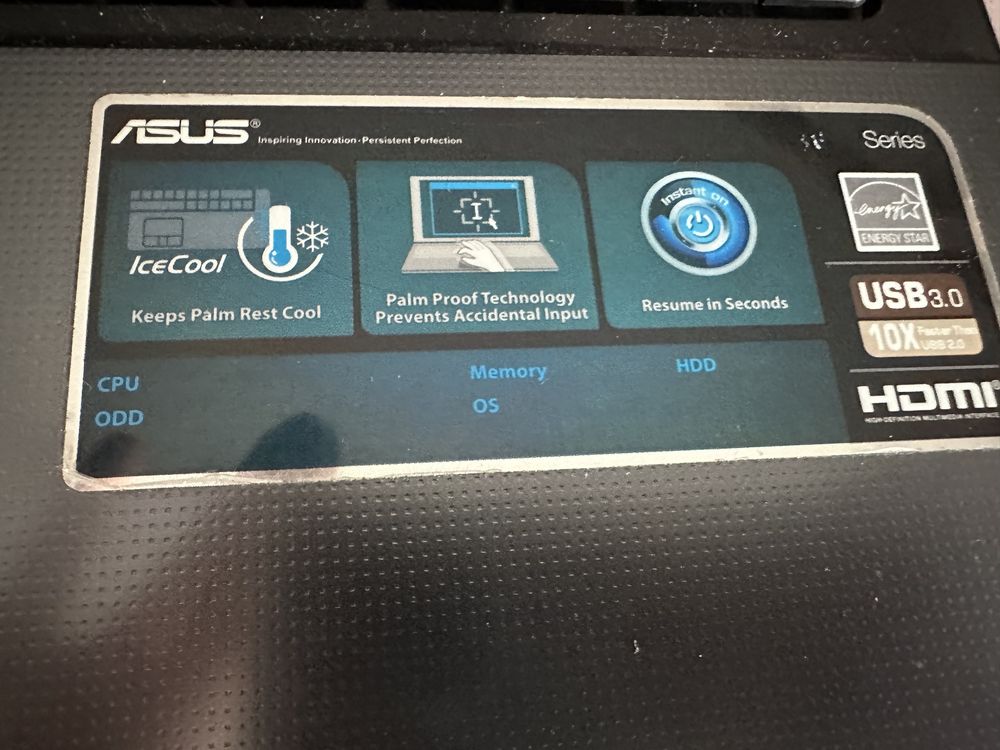 Asus laptop sprawny