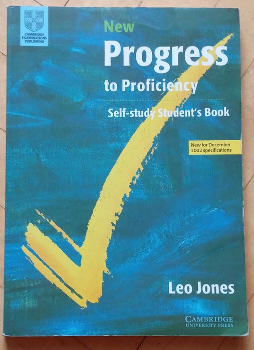 New Progress to Proficiency Leo Jones