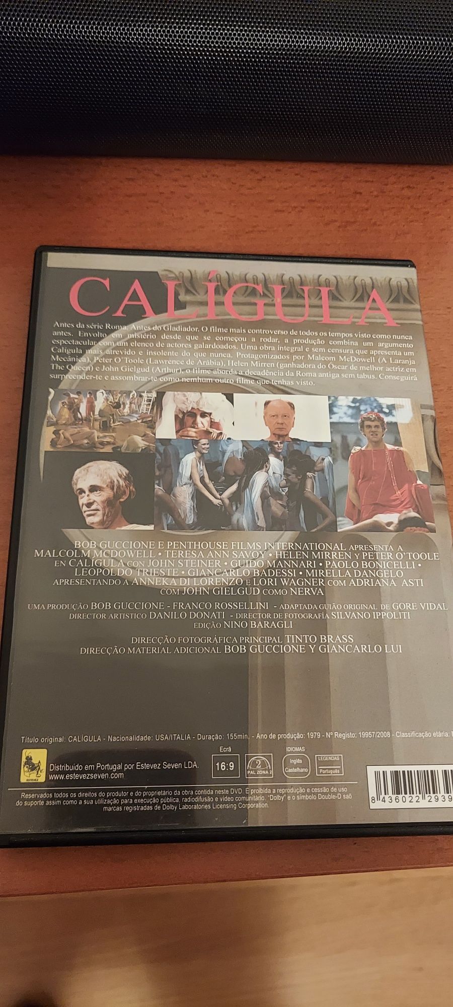 Caligula DVD  (com legendas em portugues)