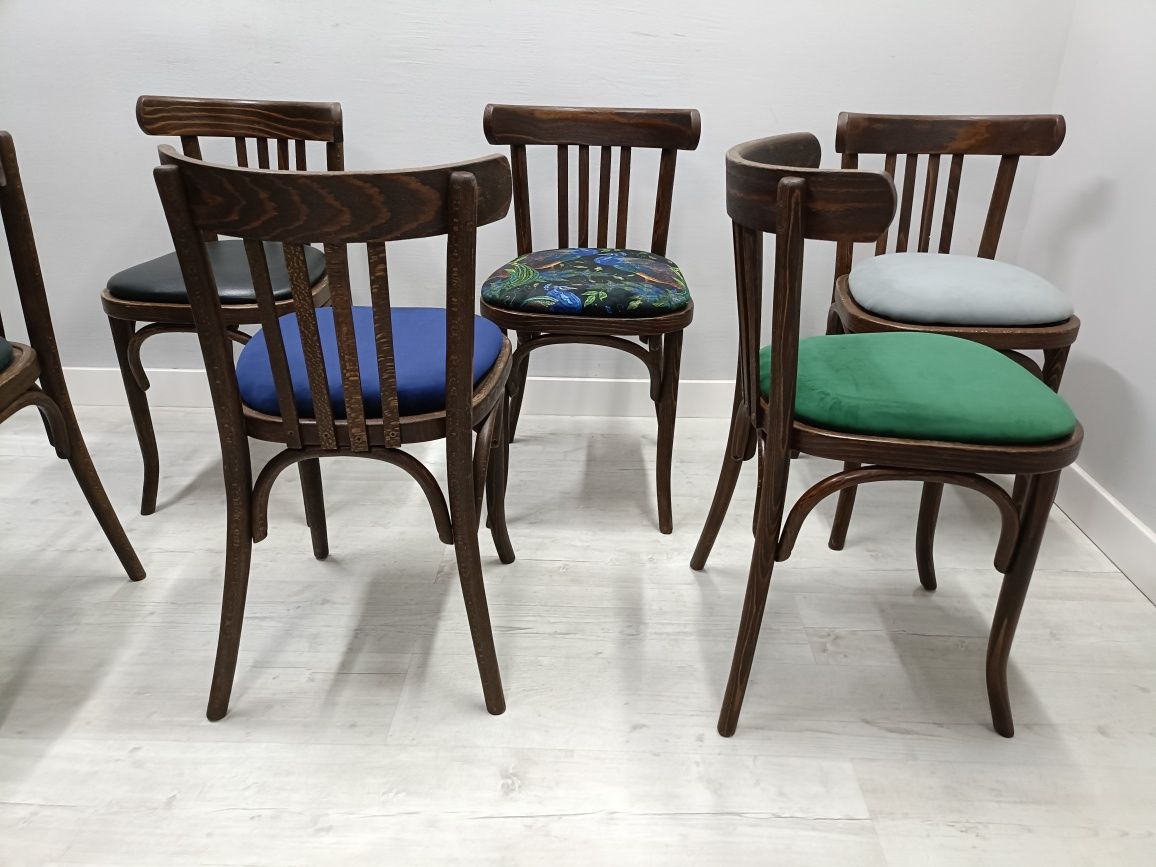 Krzesła gięte Thonet Fameg Radomsko klasyczne po renowacji