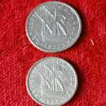Moedas 5 e 10 escudos 1972