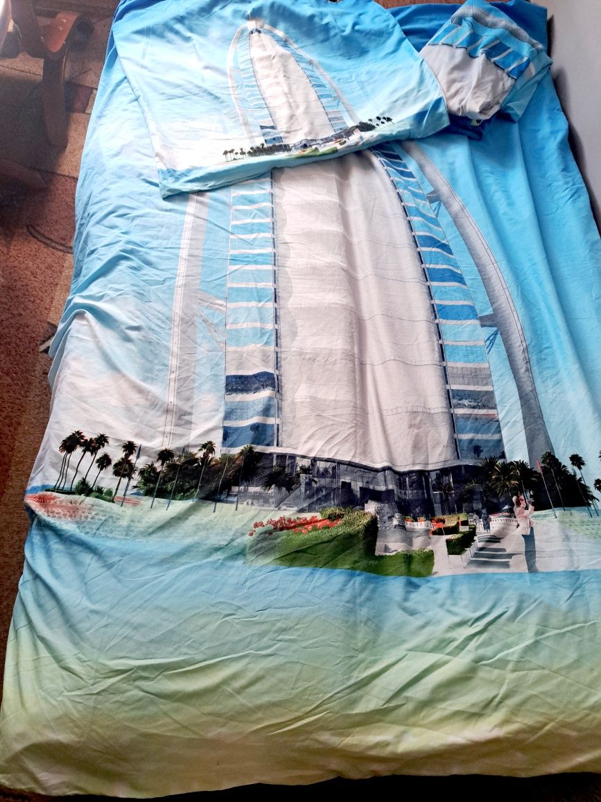 Komplet pościeli 2x Poszewka na koldrę 200x156