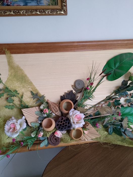 Пано картина із квітами