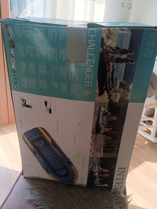 Ponton INTEX 3 osobowy, raz użyty