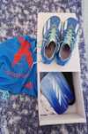 Chuteiras Adidas X Crazyfast+ SG nº39/Nike Phantom GX Luna, roxo nº42