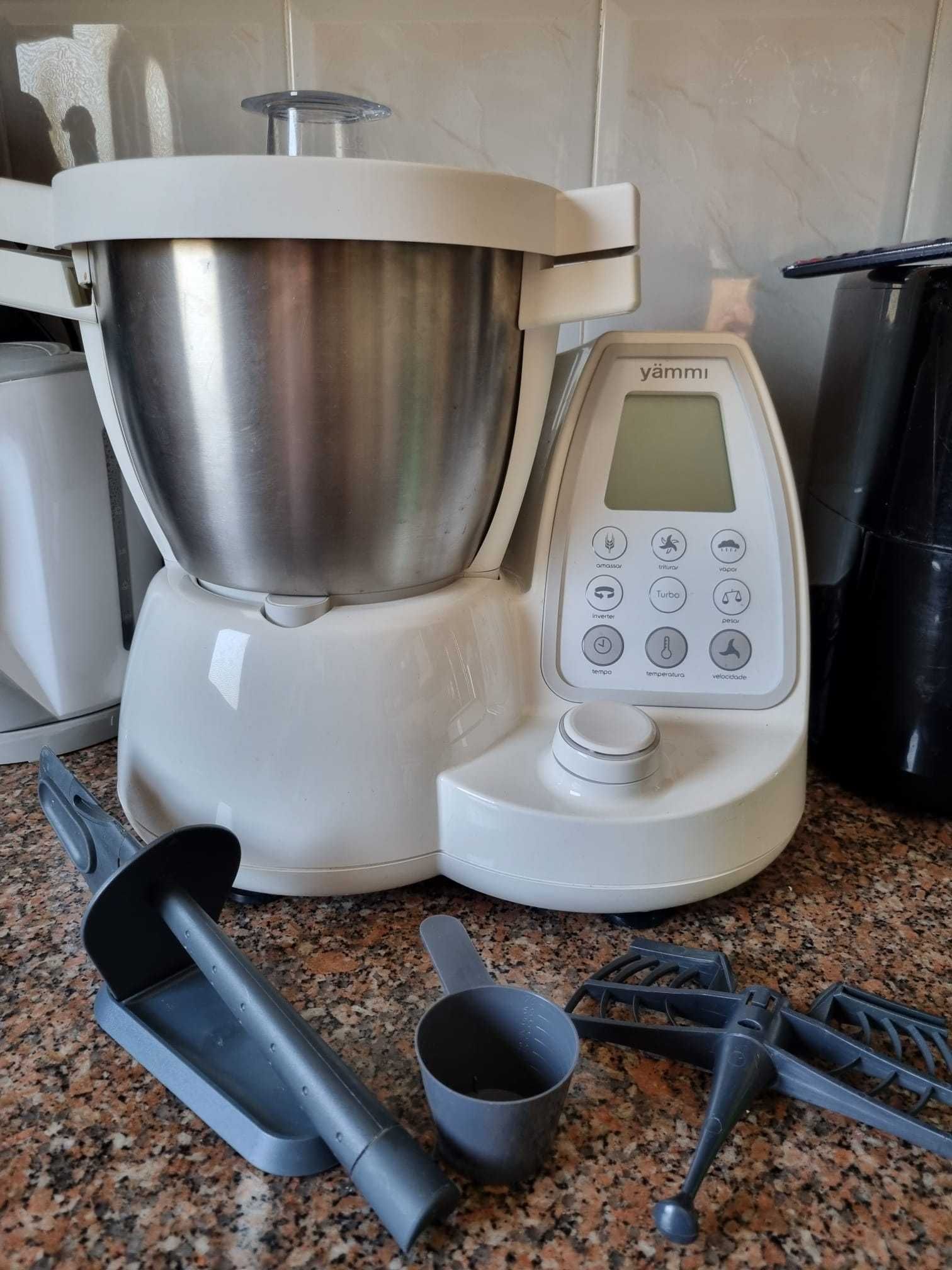 Robô de Cozinha YÄMMI 2 XL + Bandeja + Livro de Receitas, com garantia