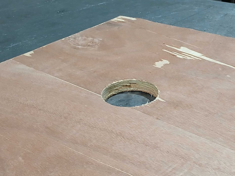 Фанера 503x503мм 19мм