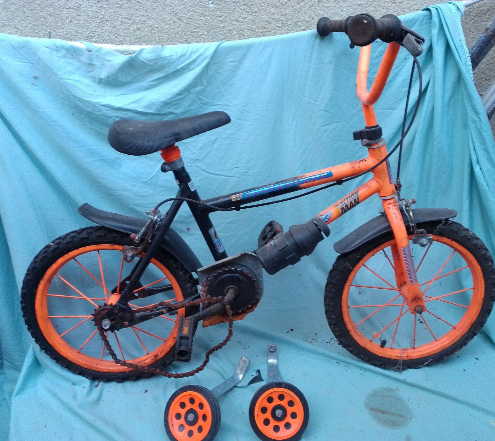 Bicicleta de criança "Action man"