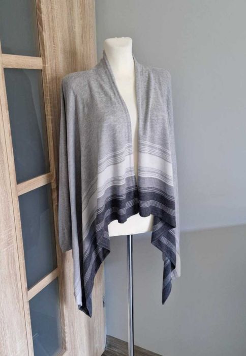 Szary kardigan damski Bhs 38/M wiskoza