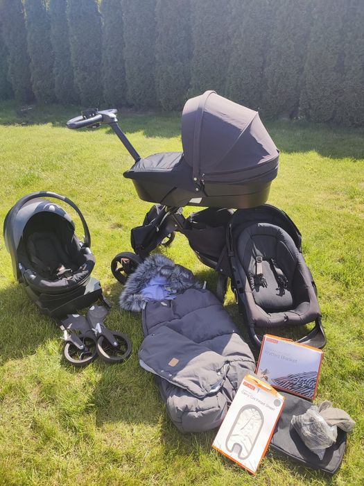 Wózek zestaw stokke v5 3w1