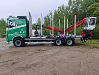 Volvo FH 540  dźwig Epsilon m110 9.6m do lasu volvo scania man do drewna