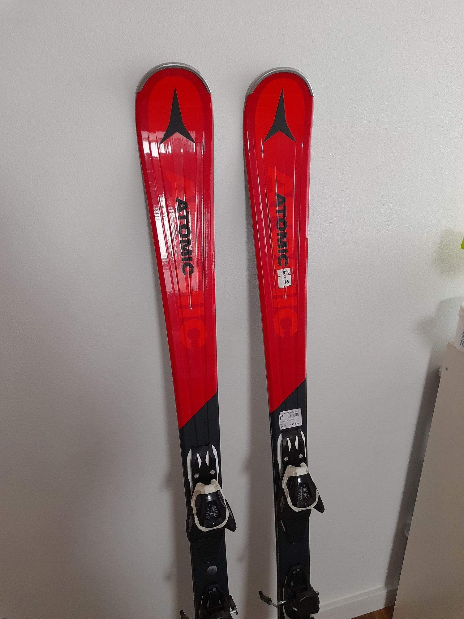 Narty atomic redster RS 149 cm z zapieciami atomic l10