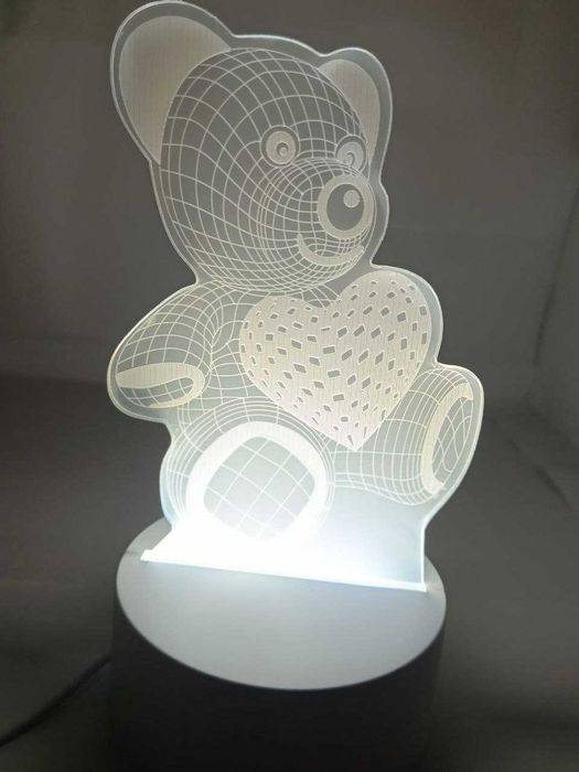 Креативна 3D нічна лампа — ідеальний подарунок!