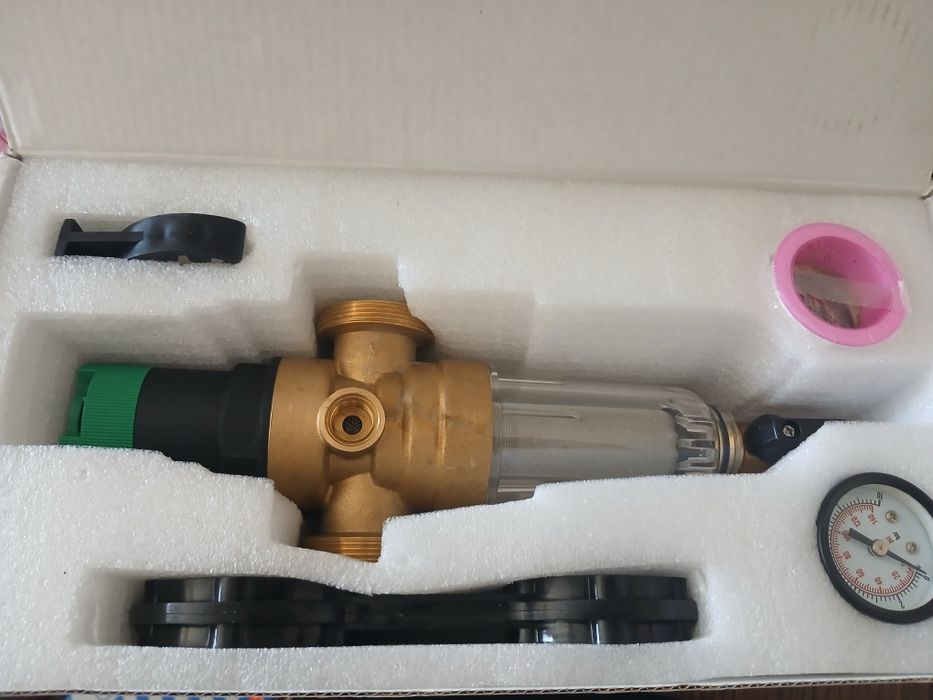 Reduktor regulator ciśnienie wody 1 samoczyszczący z filtrem