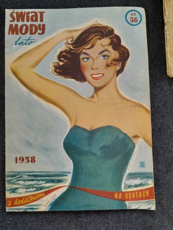 Czasopisma ,,Świat Mody" lata 50-te