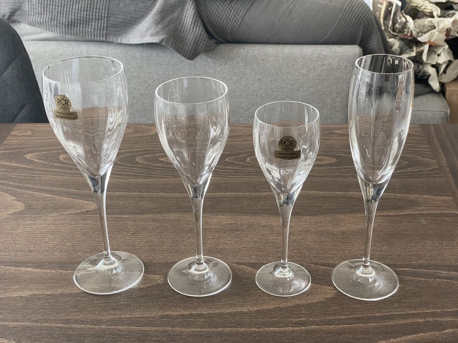 Serviço de copos de cristal Primavera di Cristallo