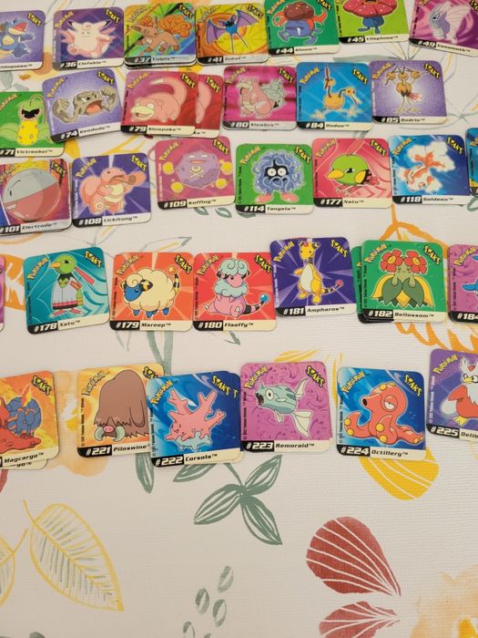 Pokemon Staks Coleção Panini - tenho mais