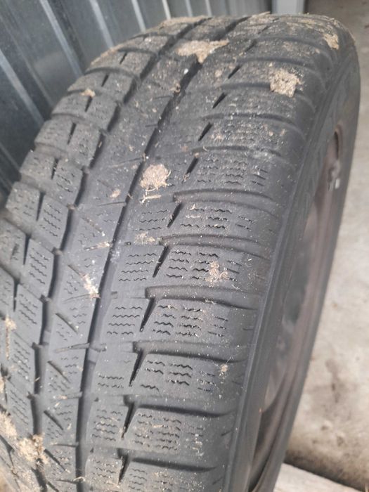 Koła 17 na felgach stalowych ,opony zimowe