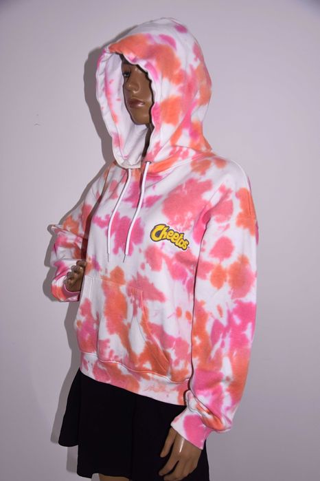 Wzorzysta bluza z kapturem Chester limitowana seria Cheetos S 36