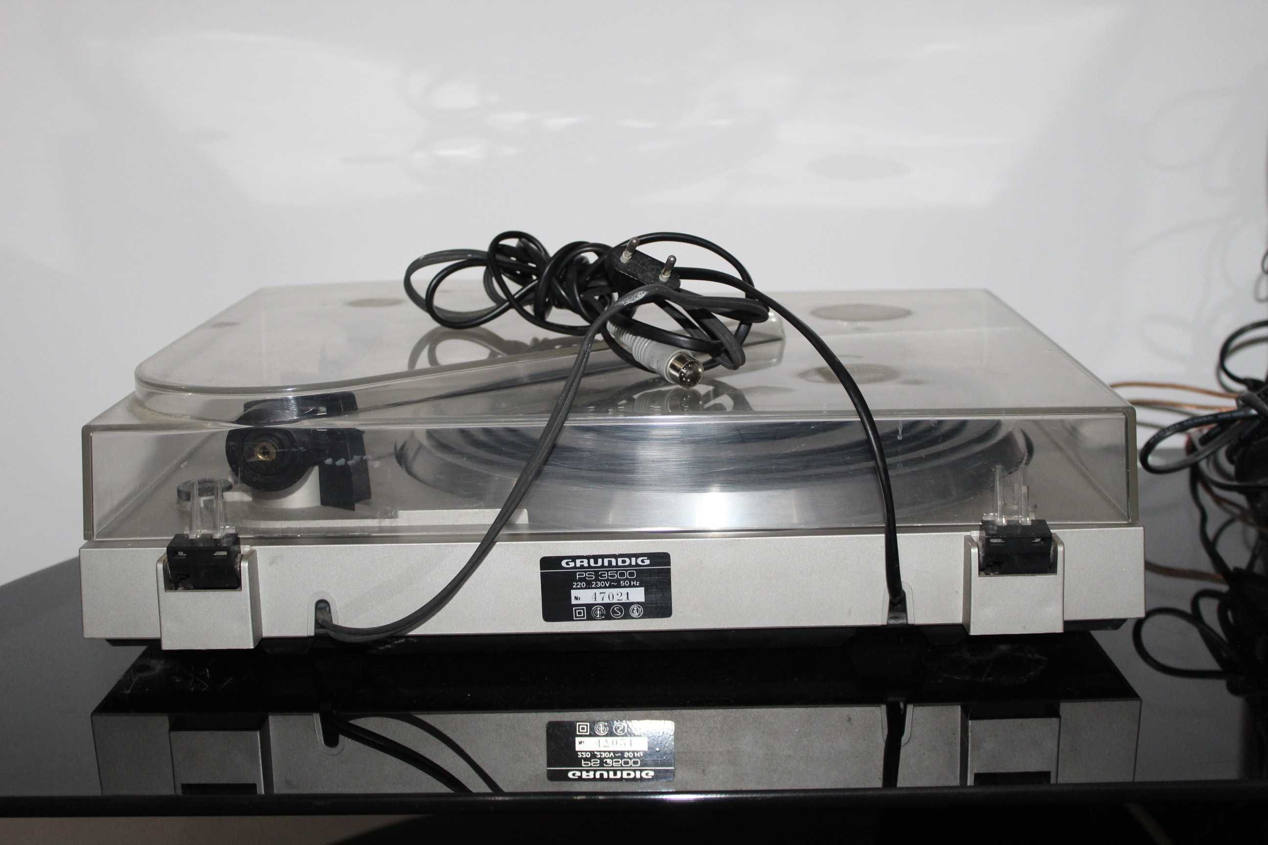 GRUNDIG PS 3500 Gramofon adpter na płyty winyle full automat Wysyłka