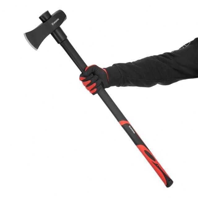Колун кований 2500 г, ручка з фібергласу. INTERTOOL HT-0273.