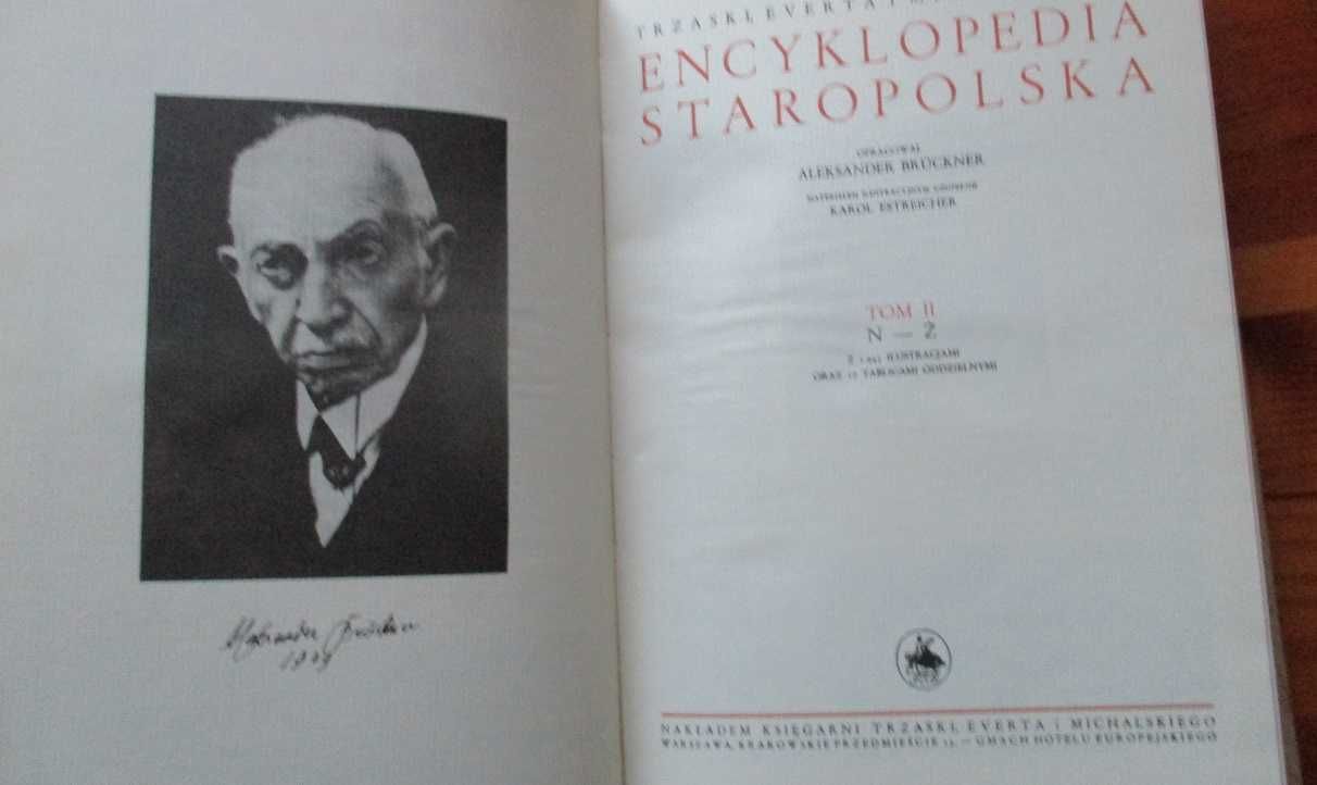 Bruckner, Estreicher - Encyklopedia staropolska/historia/rzemiosło