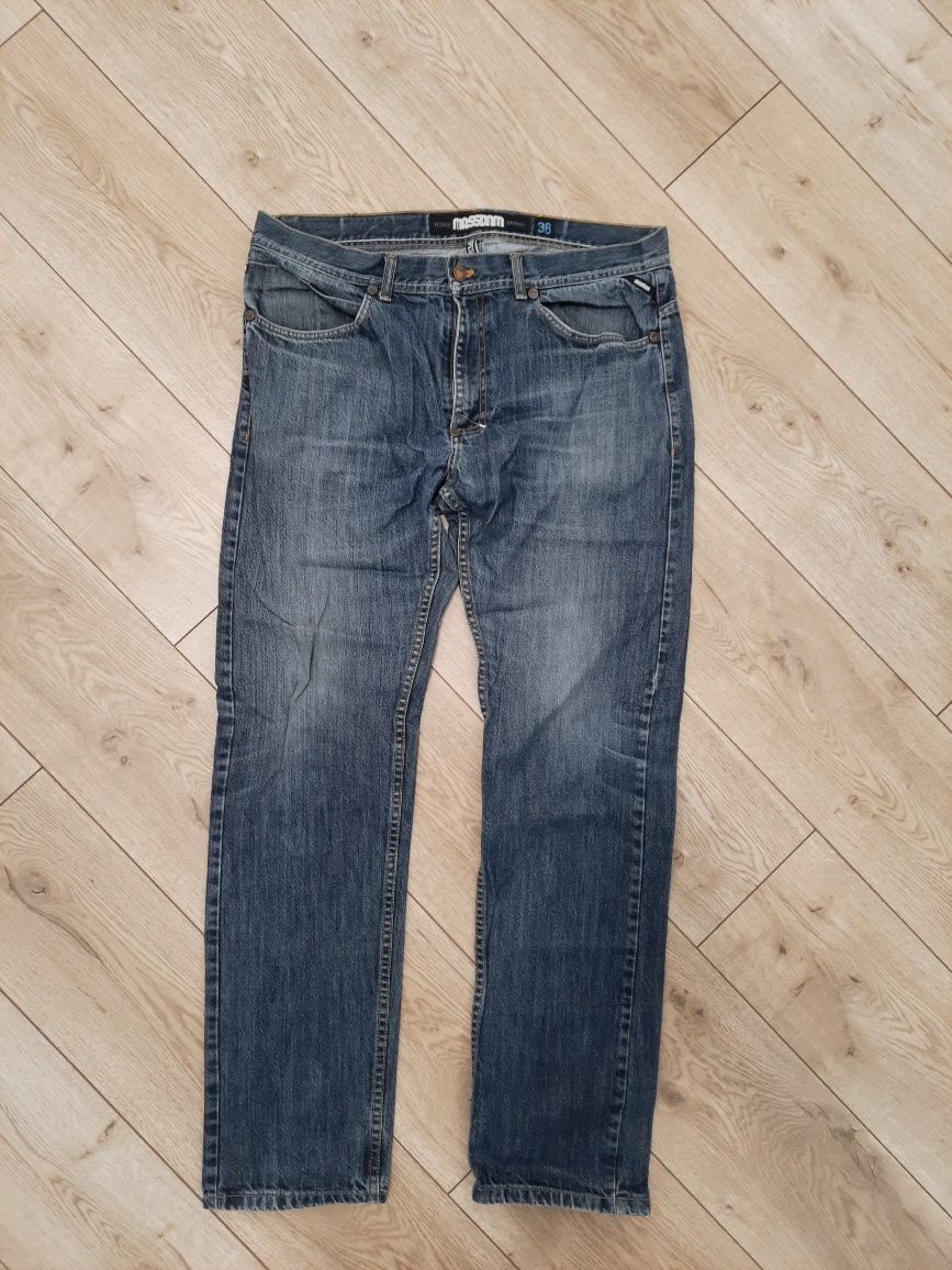 Mass Denim 98 spodnie jeans meskie klasyk unikat clinic prosto XL 36