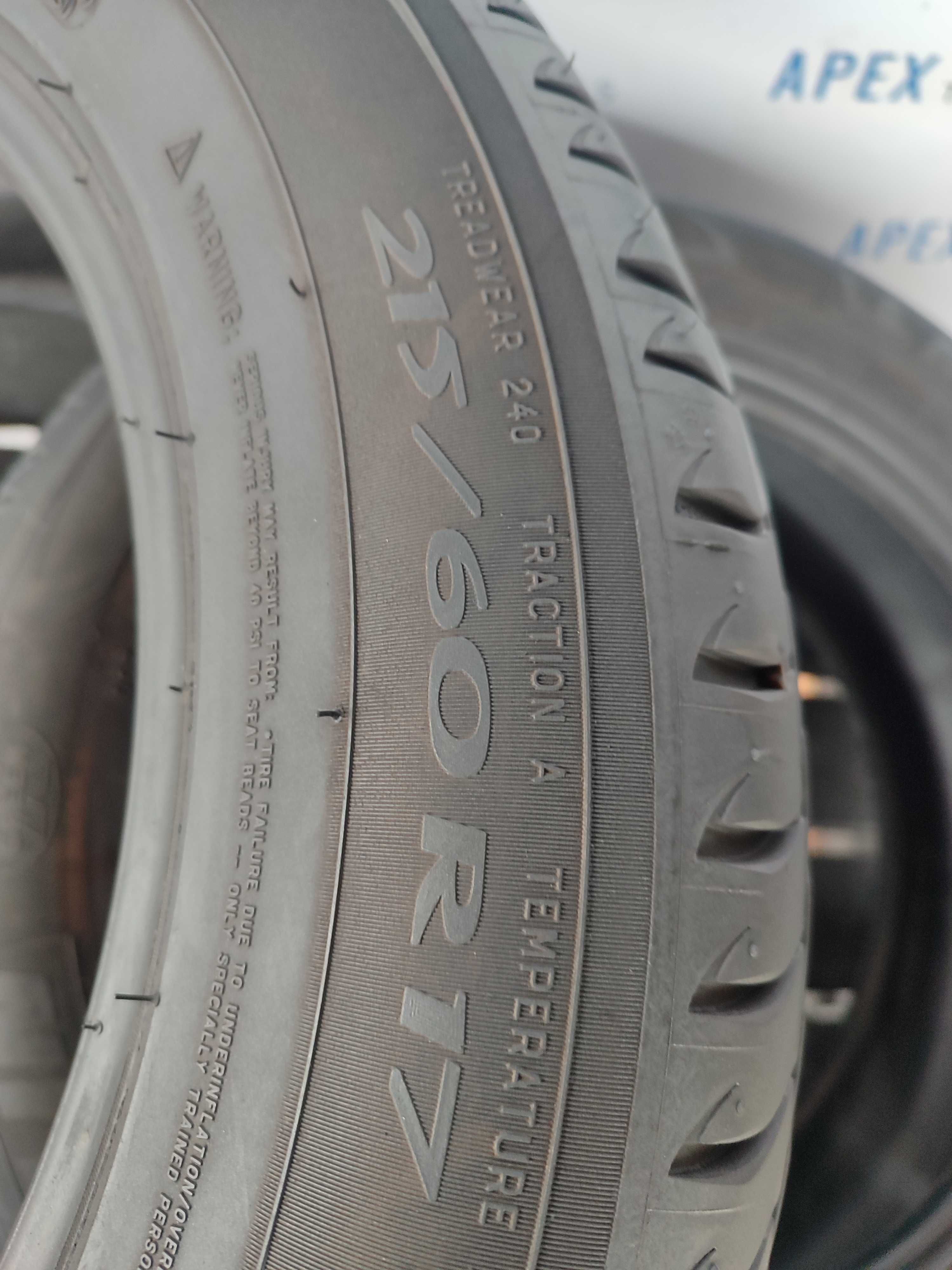 Літні шини 215/60 R17 Michelin Primacy 3