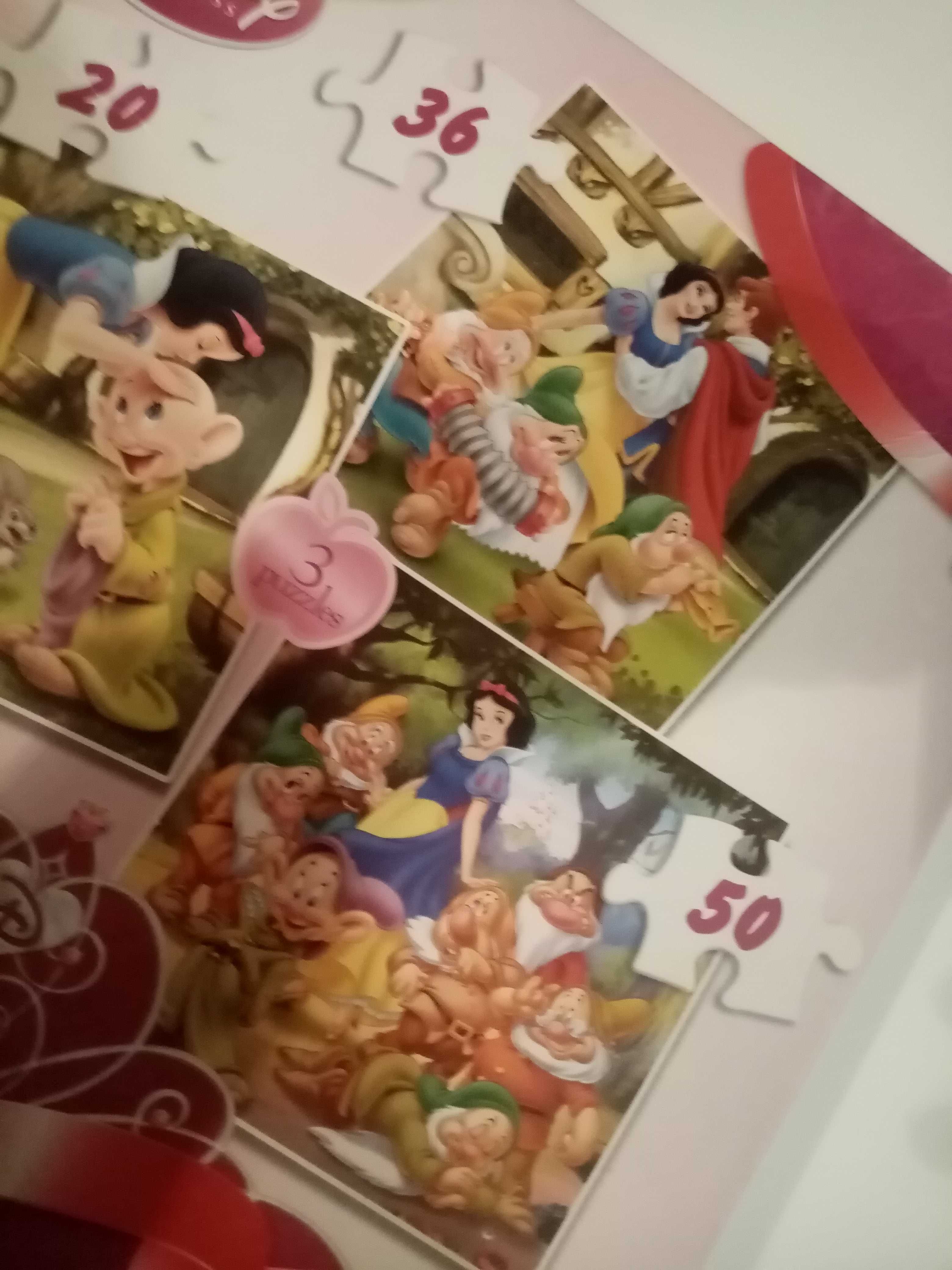 Puzzle Trefl 3w1 Disney Princess 4+