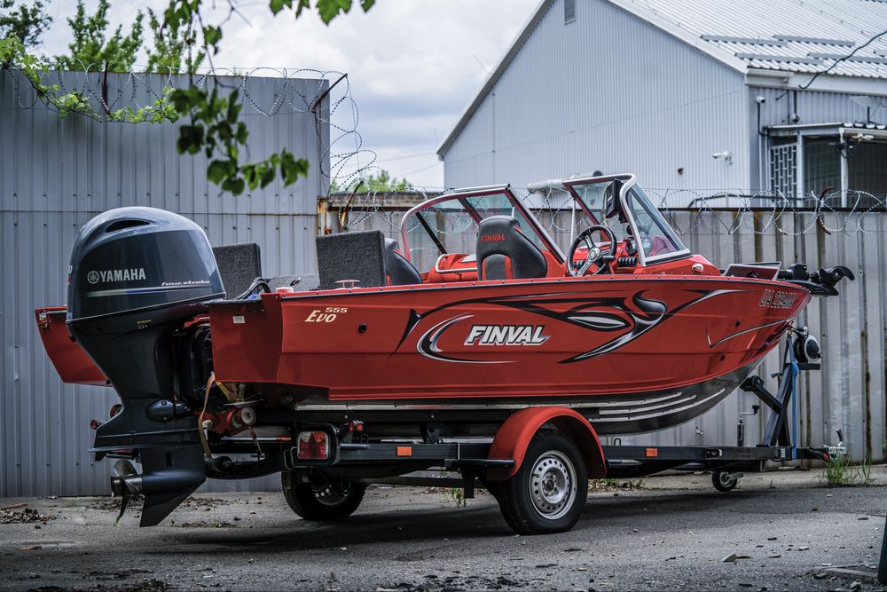 Продам човен Finval з мотором Yamaha 130 к.с. | Ідеальний стан!