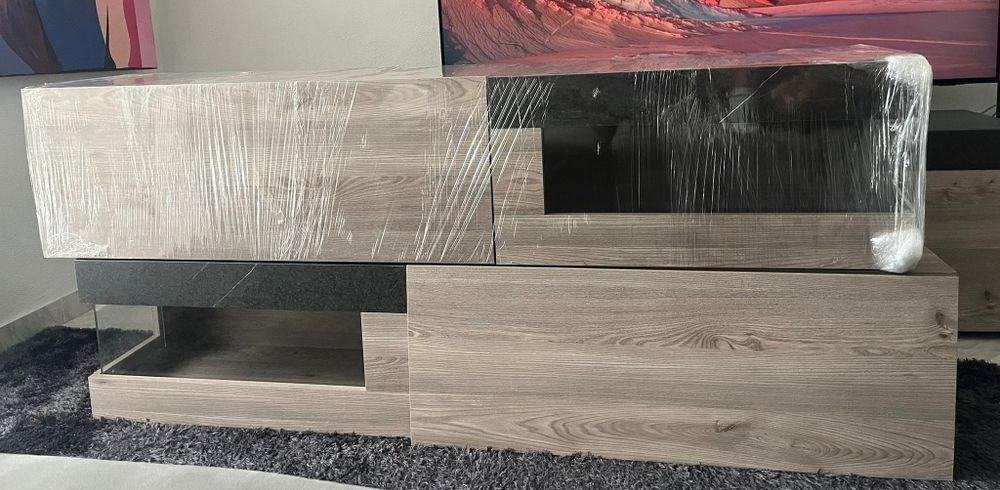 Vendo movel novo VETTERA cinza com 4 módulos