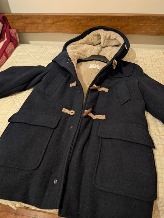 Casaco de inverno com pelo Zara