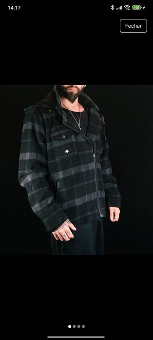 Casaco Fazenda LRG L Excelente Estado