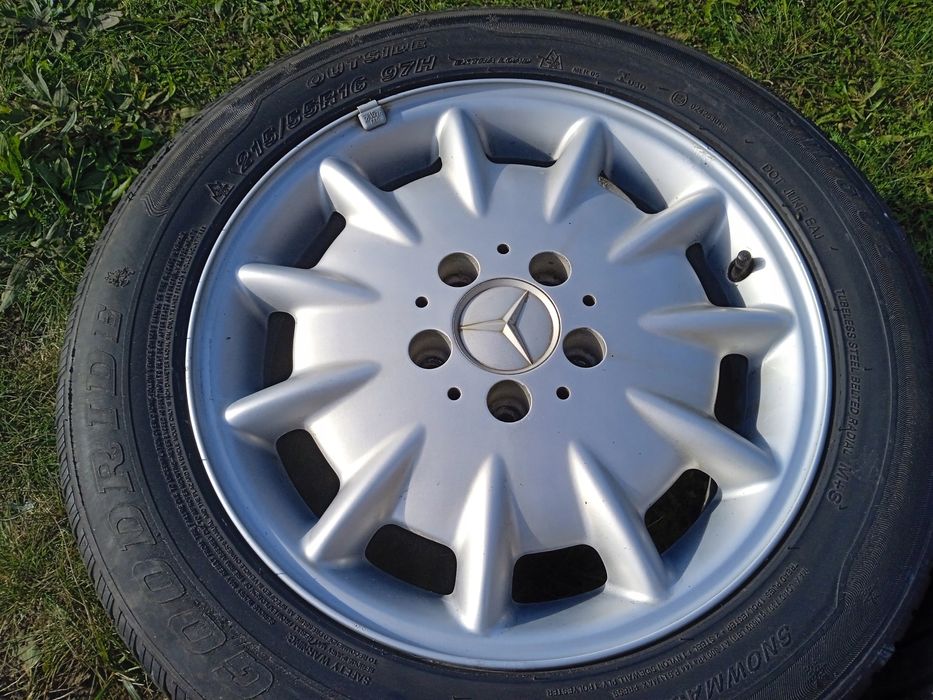 felgi aluminiowe 5x112 mercedes e klasa w210 w202 w203 w124 opony zimo