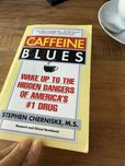 Ksiazka Caffeine Blues wersja angielskojezyczna