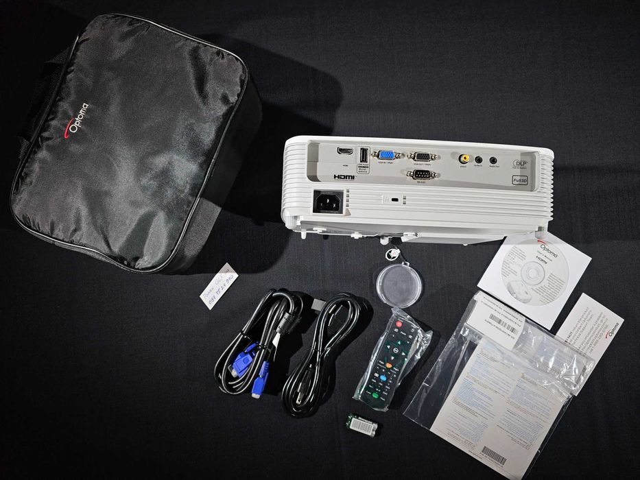 Новий проектор Optoma W345, 3700 лм, WXGA (1280×800) підтримка Full HD