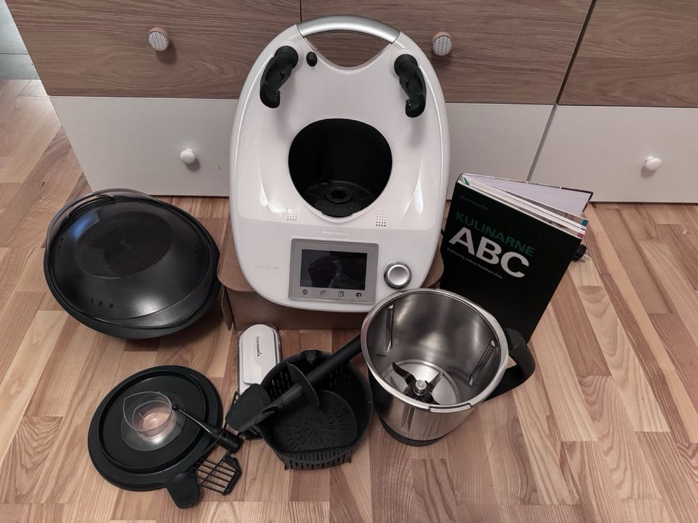 Thermomix vorwerk tm 5 tm5 cookido ksiazka wifi osprzęt pelen zestaw