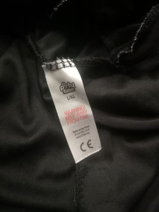 Карнавал маскарад костюм мантія ряса монах скелет хеловін хелоуін L-XL