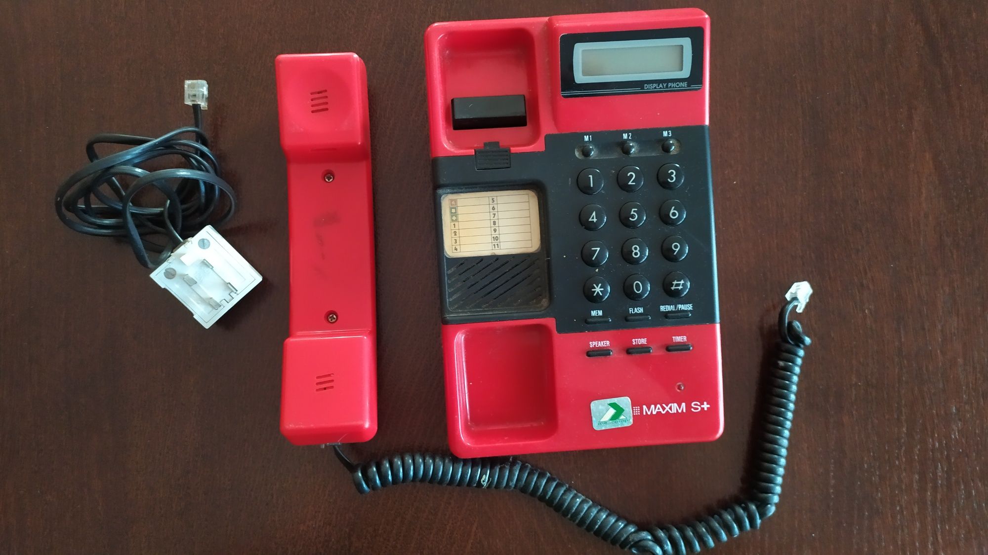 Telefon stacjonarny MAXIM S+