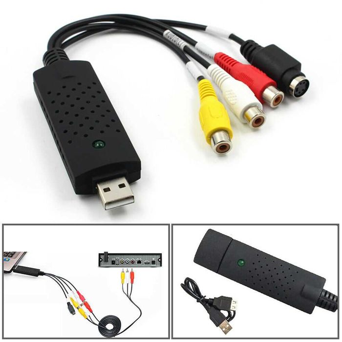Conversor de video analogico para digital vhs tv ou outros